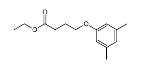 ethyl 4-(3,5-dimethylphenoxy)butanoate Structure