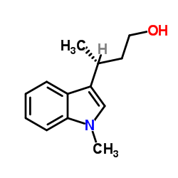 (3R)-(-)-3-(1-Methyl-1H-Indol-3-yl)-1-Butanol Structure