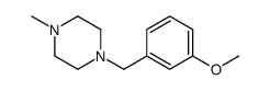 1-(3-METHOXYBENZYL)-4-METHYLPIPERAZINE Structure