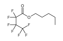 Pentyl heptafluorobutanoate结构式