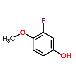 3-氟-4-甲氧基苯酚结构式