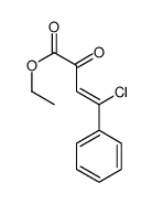 ethyl 4-chloro-2-oxo-4-phenylbut-3-enoate Structure