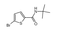 5-Bromo-N-tert-butylthiophene-2-carboxamide Structure
