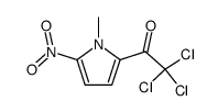 5-nitro-2-(trichloroacetyl)-1-methylpyrrole Structure