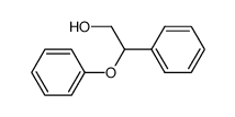 2-苯氧基-2-苯乙醇结构式