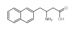 3-AMINO-4-(NAPHTHALEN-2-YL)BUTANOIC ACID structure