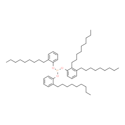 dinonylphenyl bis(nonylphenyl) phosphite structure