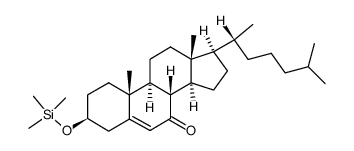 3-[(Trimethylsilyl)oxy]cholest-5-en-7-one结构式