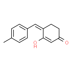 2-Cyclohexen-1-one, 3-hydroxy-4-[(4-methylphenyl)methylene]- (9CI)结构式