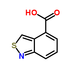 2,1-苯异噻唑-4-羧酸结构式