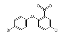 1-(4-bromophenoxy)-4-chloro-2-nitrobenzene Structure