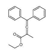 ethyl 2-methyl-4,4-diphenylbuta-2,3-dienoate Structure