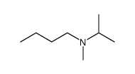 N-Methyl-N-(1-methylethyl)-1-butanamine结构式