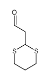 2-(1,3-dithian-2-yl)acetaldehyde Structure