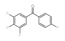 3,4,4,5-四氟苯甲酮结构式