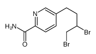 5-(3,4-dibromobutyl)pyridine-2-carboxamide Structure