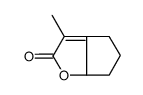 3-methyl-4,5,6,6a-tetrahydrocyclopenta[b]furan-2-one Structure