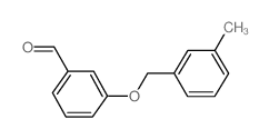3-[(3-METHYLBENZYL)OXY]BENZALDEHYDE structure