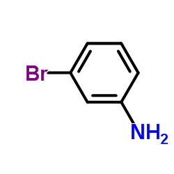 3-溴苯胺结构式