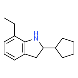 1H-Indole,2-cyclopentyl-7-ethyl-2,3-dihydro-(9CI)结构式