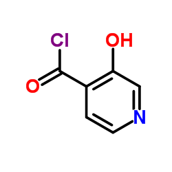 3-Hydroxyisonicotinoyl chloride Structure