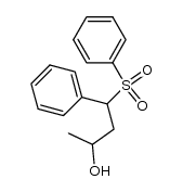 Phenylsulfonyl-1-phenyl-1-butanol-3 Structure