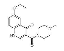 Piperazine, 1-[(6-ethoxy-4-hydroxy-3-quinolinyl)carbonyl]-4-methyl- (9CI) picture