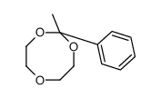 2-methyl-2-phenyl-1,3,6-trioxocane结构式