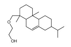 2-[(1,4a-dimethyl-7-propan-2-yl-2,3,4,4b,5,6,7,8,10,10a-decahydrophenanthren-1-yl)methoxy]ethanol Structure