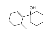 1-(6-methylcyclohexen-1-yl)cyclohexan-1-ol Structure