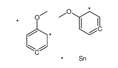 bis(4-methoxyphenyl)-dimethylstannane Structure