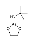 N-tert-butyl-1,3,2-dioxarsolan-2-amine结构式