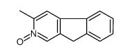 3-methyl-2-oxido-9H-indeno[2,1-c]pyridin-2-ium结构式