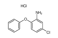 5-chloro-2-phenoxyanilinium chloride结构式