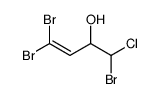 1,4,4-tribromo-1-chlorobut-3-en-2-ol Structure