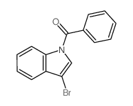 Methanone,(3-bromo-1H-indol-1-yl)phenyl-结构式