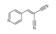 2-(pyridin-4-ylmethylidene)propanedinitrile结构式