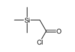 2-trimethylsilylacetyl chloride Structure