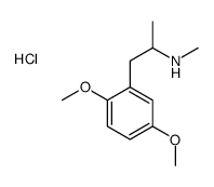 1-(2,5-dimethoxyphenyl)-N-methylpropan-2-amine,hydrochloride Structure