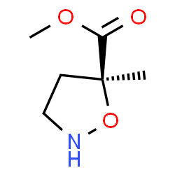 5-Isoxazolidinecarboxylicacid,5-methyl-,methylester,(S)-(9CI)结构式