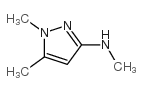 N,1,5-Trimethyl-1H-Pyrazol-3-Amine Structure