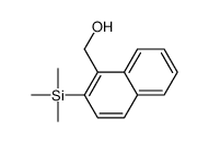 (2-trimethylsilylnaphthalen-1-yl)methanol结构式