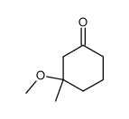 3-methoxy-3-methylcyclohexanon结构式