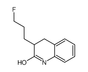 3-(3-fluoropropyl)-3,4-dihydro-1H-quinolin-2-one Structure