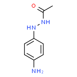 N'-(4-Aminophenyl)acetohydrazide结构式