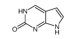 PYRROLO[2,3-D]PYRIMIDIN-2(3H)-ONE结构式