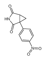 1-(4-nitrophenyl)-3-azabicyclo[3.1.0]hexane-2,4-dione Structure