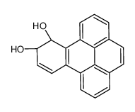 (9R,10R)-9,10-Dihydrobenzo[e]pyrene-9,10-diol结构式