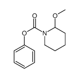 phenyl 2-methoxypiperidine-1-carboxylate结构式