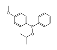 (4-methoxyphenyl)-phenyl-propan-2-yloxyphosphane Structure